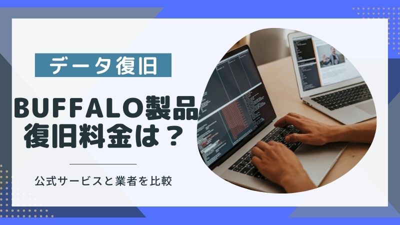 バッファロー製品のデータ復旧方法と料金は？公式サービスと業者の比較方法