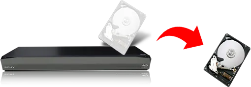 レコーダーからディスクを取り外します